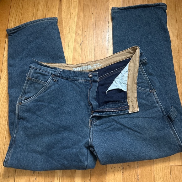 Other - NWOT Work n Gear fleece lined jeans size  36 last pair